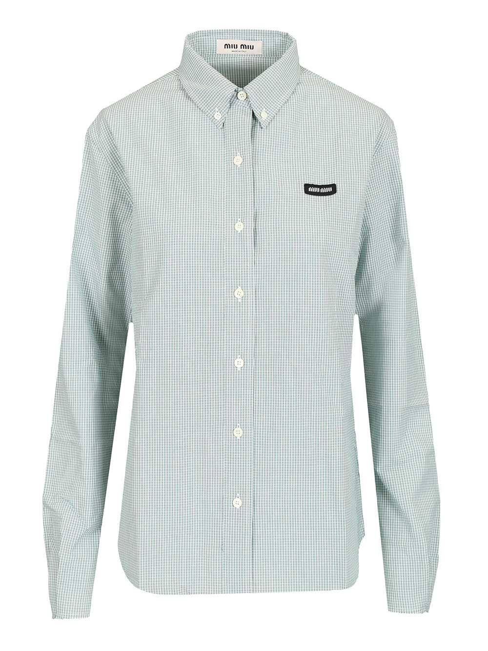 [Miu Miu] Shirts Long Sleeve SS26 MK1842 S OOO 1805F077U