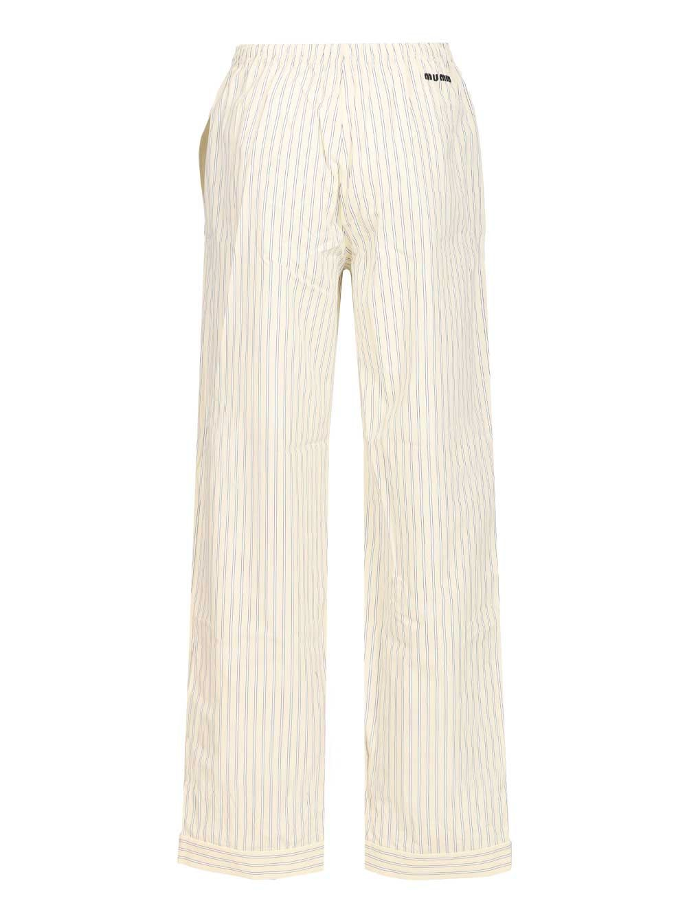 [Miu Miu] Trousers SS26 MP1829 S OOO 180UF0061