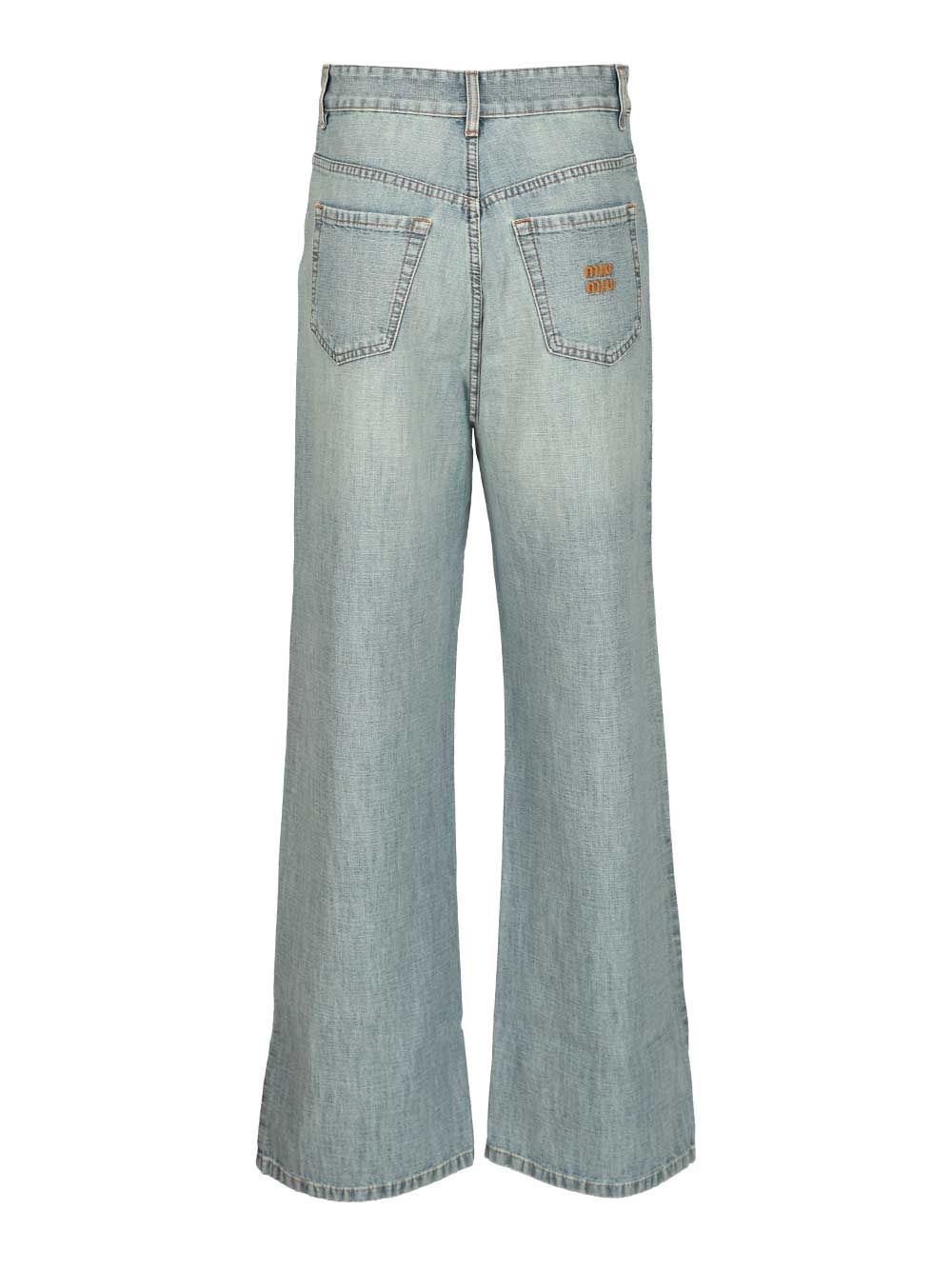 [Miu Miu] Jeans SS26 GWP394 S 232 18JIF0076