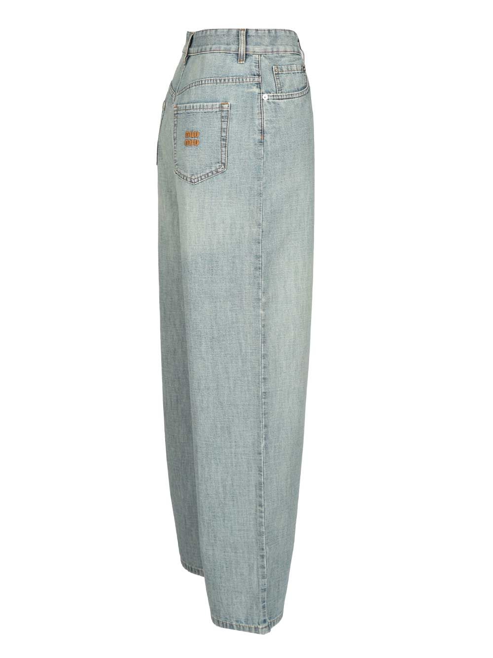 [Miu Miu] Jeans SS26 GWP394 S 232 18JIF0076