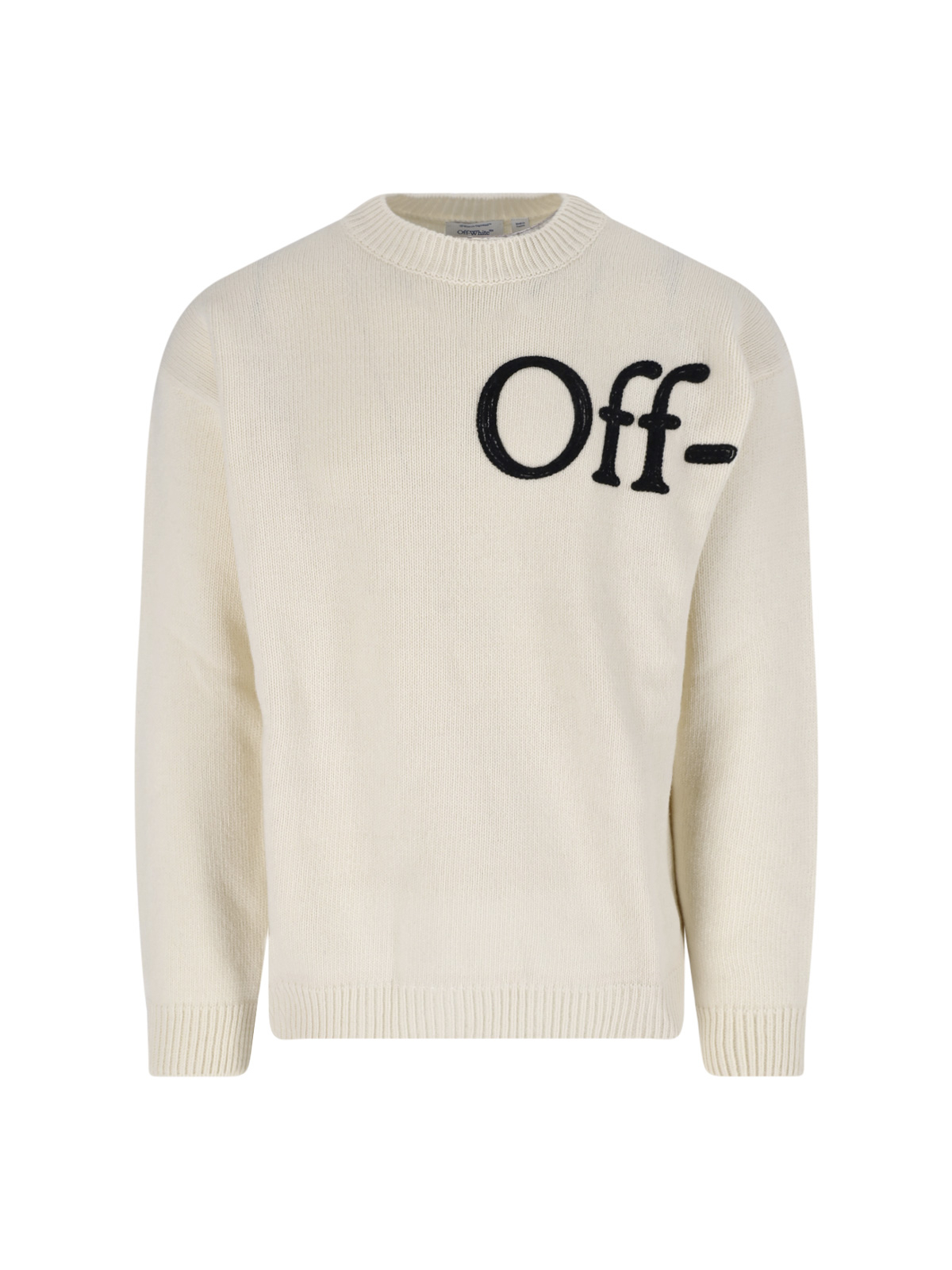 [Off-White] Knitwear FW26 44MHE20QF26K001110CREAM