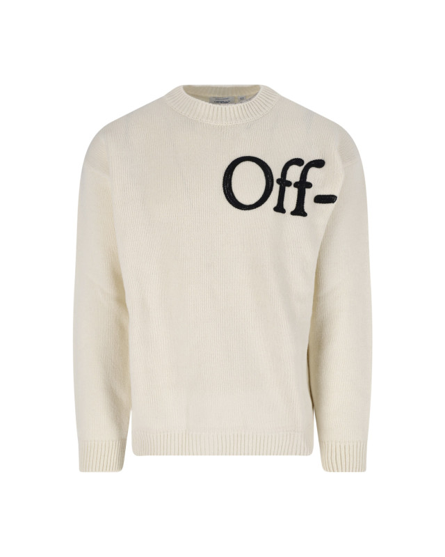 [Off-White] Knitwear FW26 44MHE20QF26K001110CREAM