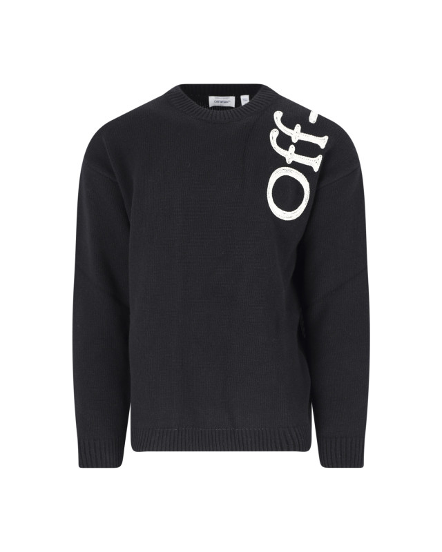 [Off-White] Knitwear FW26 44MHE213F26K001001BLACK