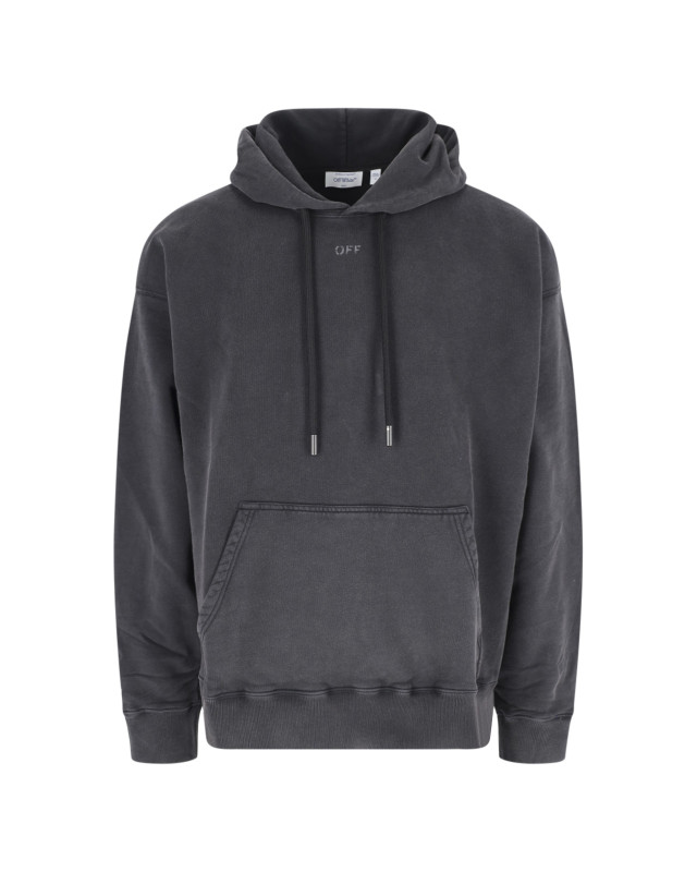 [Off-White] Sweatshirt FW26 44MBB085F26F00A001VINTAGE BLACK