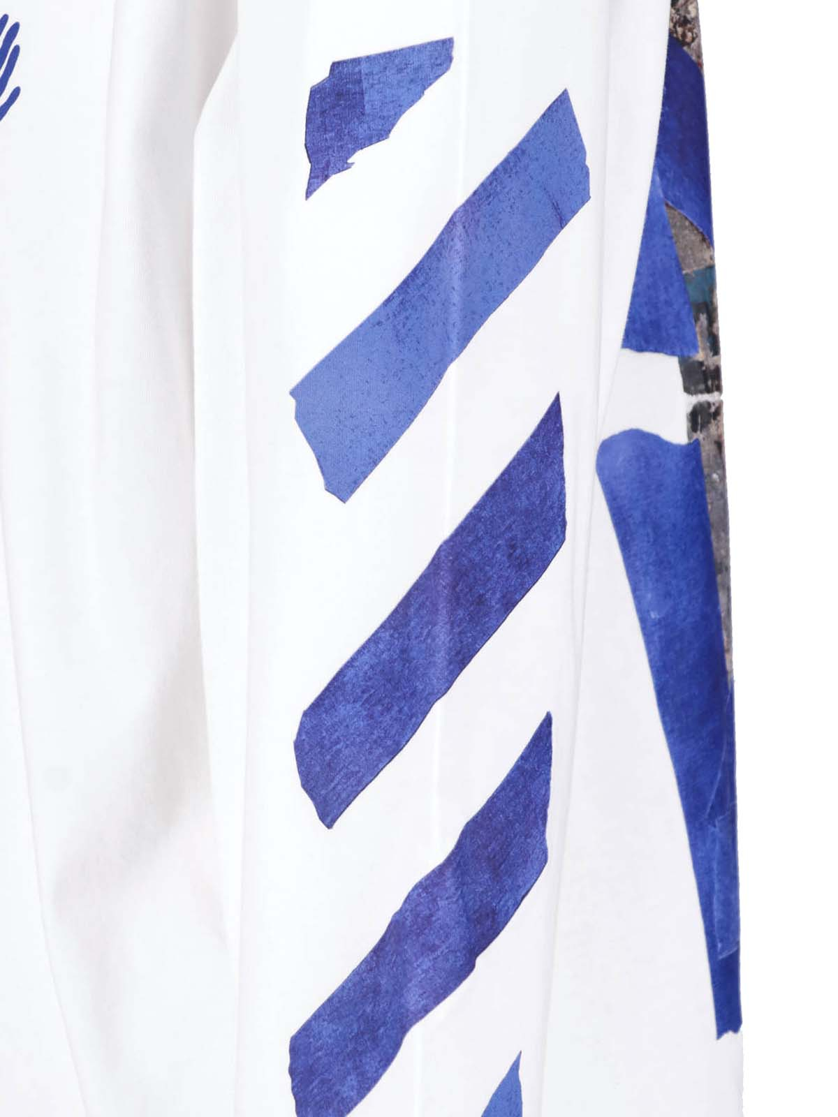 [Off-White] T-shirts Long Sleeve FW26 44MAB09CF26J007100WHITE