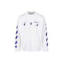 [Off-White] T-shirts Long Sleeve FW26 44MAB09CF26J007100WHITE