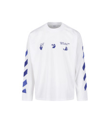 [Off-White] T-shirts Long Sleeve FW26 44MAB09CF26J007100WHITE