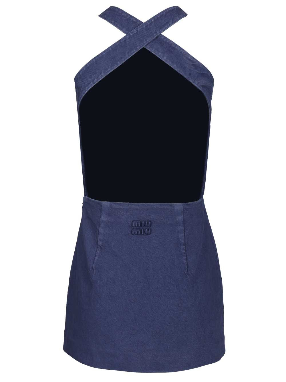 [Miu Miu] Sleeveless dress SS26 MF6345 S OOO 19JYF0021