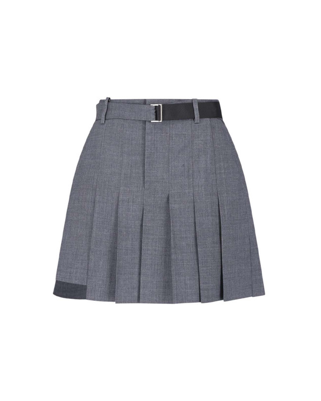 [Sacai] Mini skirt FW26 26 08573301