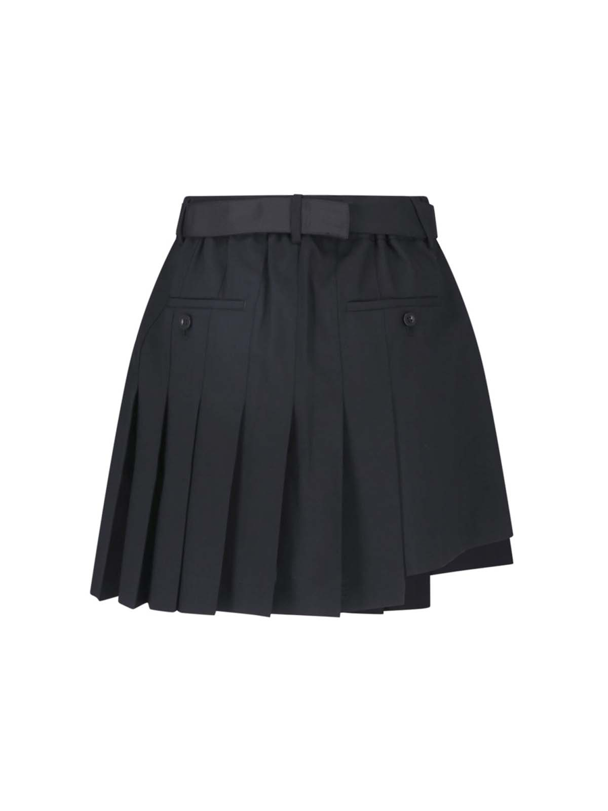 [Sacai] Mini skirt FW26 26 08573001