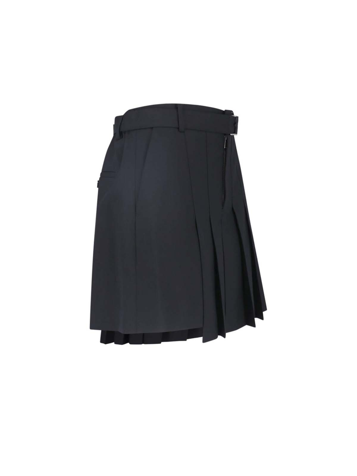 [Sacai] Mini skirt FW26 26 08573001