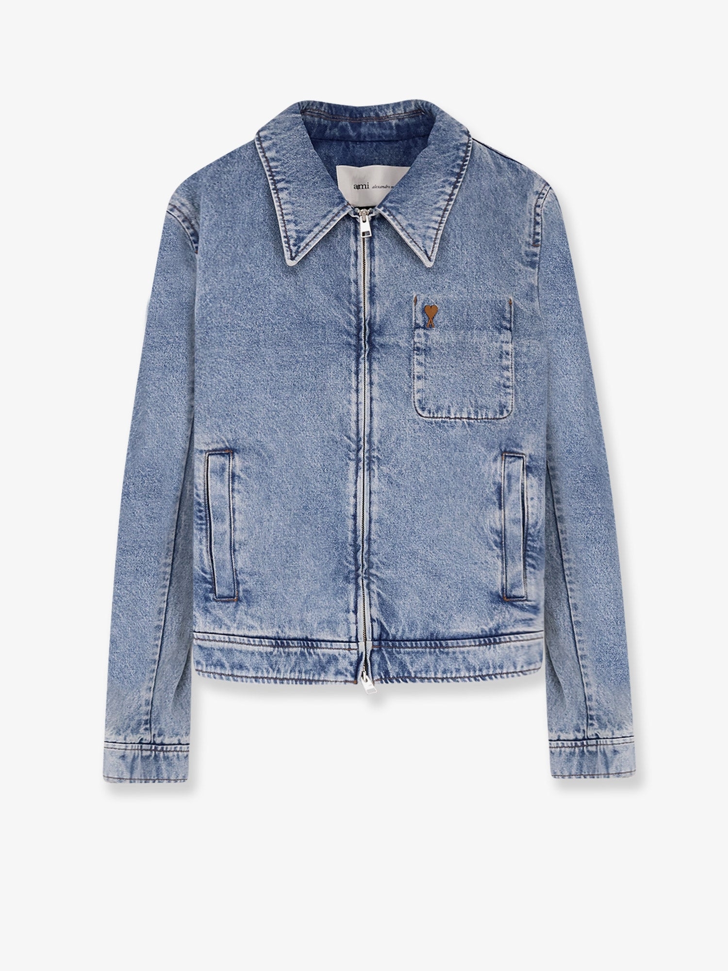 [Ami Paris] Denim jacket FW26 HJK835DE0046480