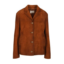 [Miu Miu] Leather Jacket SS26 MPV948 S OOO 104RF1034