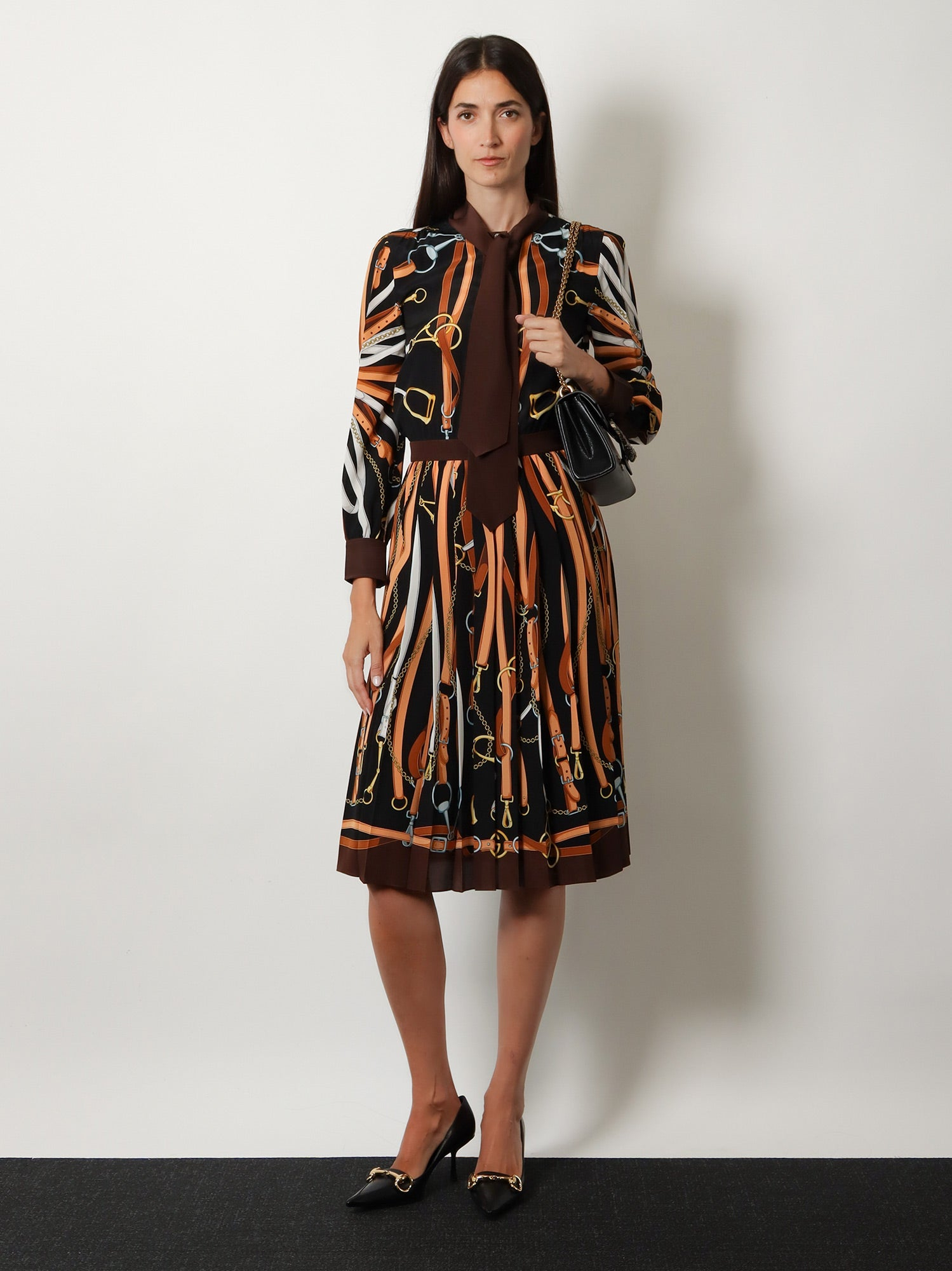 [Gucci] Long sleeve dress FW26 876083ZAVEN1190