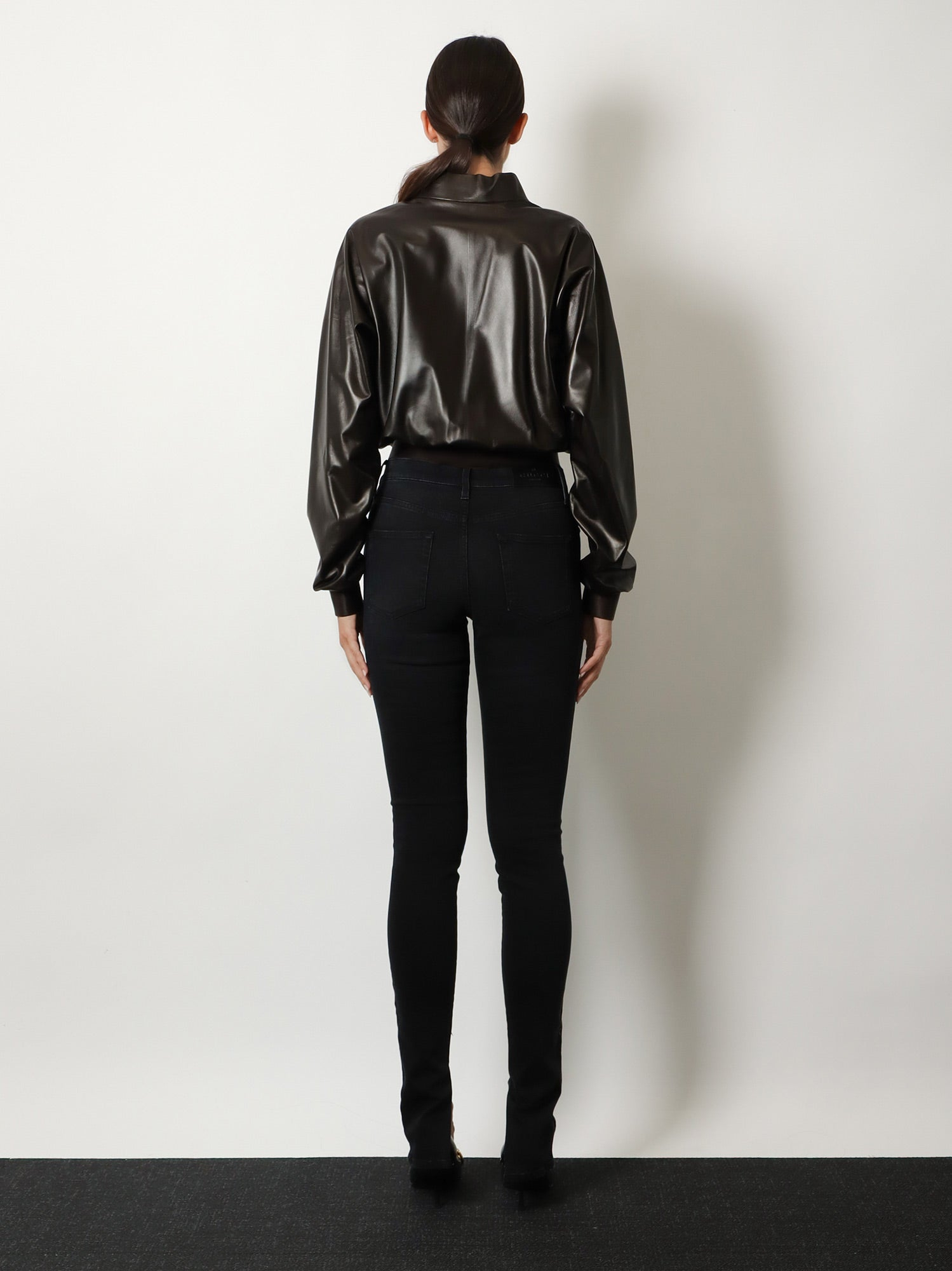 [Gucci] Leather Jacket FW26 871997XNBCU2040