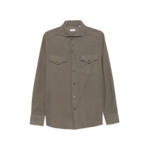 [Brunello Cucinelli] Shirts Long Sleeve FW26 ML6884008C6070