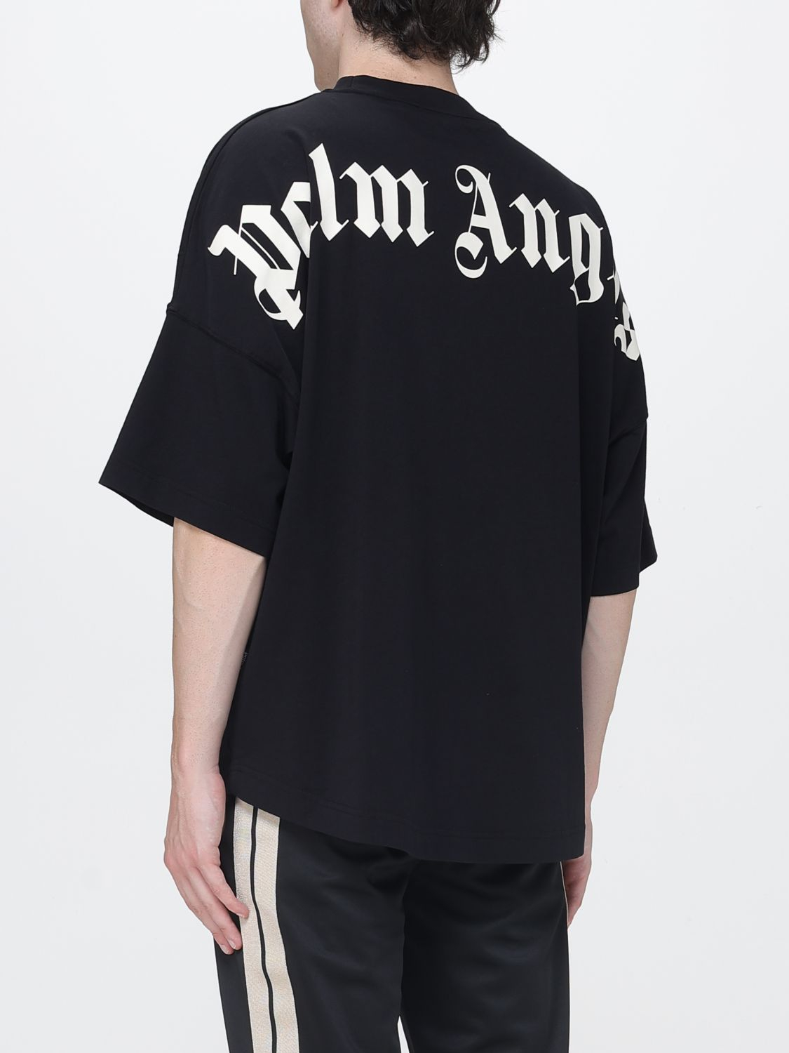 [Palm Angels] T-shirts Short Sleeve FW26 PAMBAA05F26JR02 BLACK