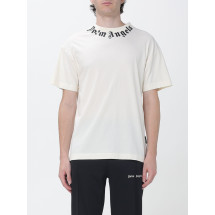 [Palm Angels] T-shirts Short Sleeve FW26 PAMAA01F26JR01 OFF WHITE