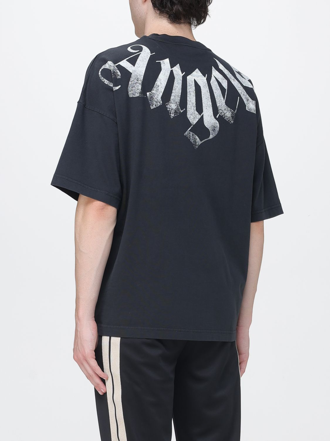 [Palm Angels] T-shirts Short Sleeve FW26 PAMBAA03F26JR01 BLACK