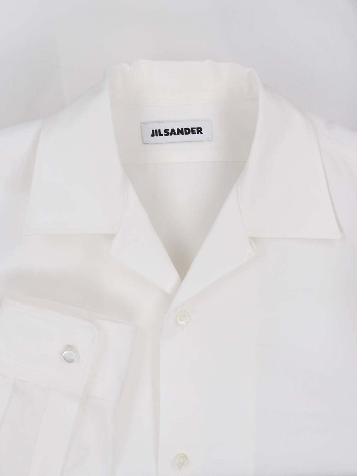 [Jil Sander] Shirts Long Sleeve FW26 J21DL0285 J45338106