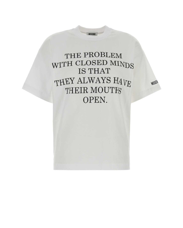 [Moschino] T-shirts Short Sleeve FW26 262D07135441 1001