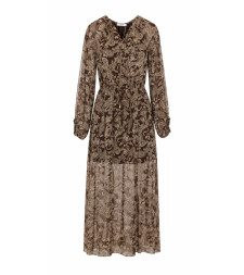 [Eleh] Long sleeve dress FW26 0290MARRONE