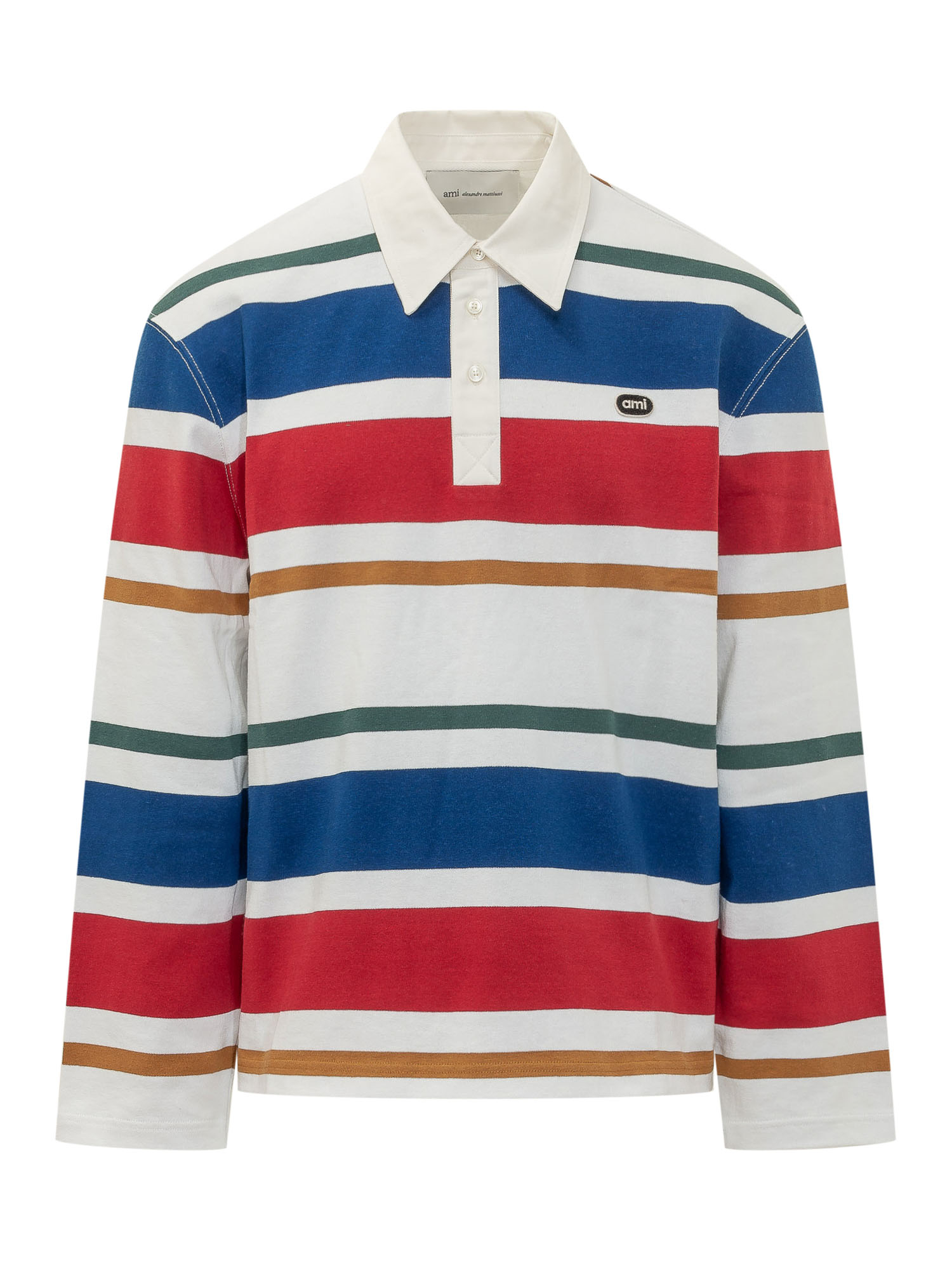 [AMI ALEXANDRE MATTIUSSI] T-shirts Long Sleeve FW26 UPL453JE0237 A263