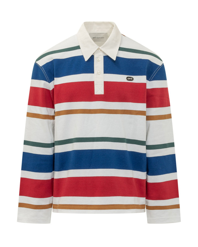 [AMI ALEXANDRE MATTIUSSI] T-shirts Long Sleeve FW26 UPL453JE0237 A263