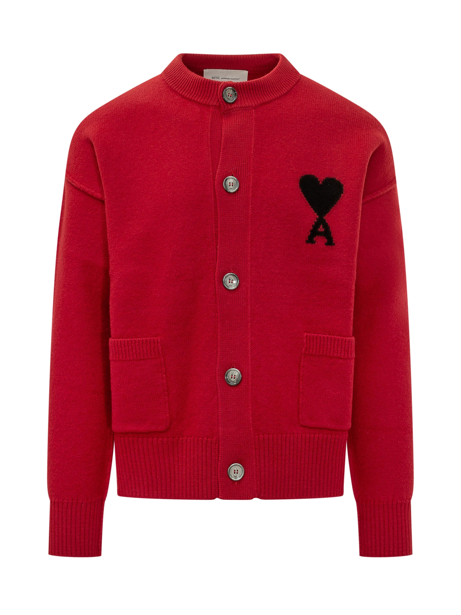[AMI ALEXANDRE MATTIUSSI] Cardigan FW26 UKC368018 A252