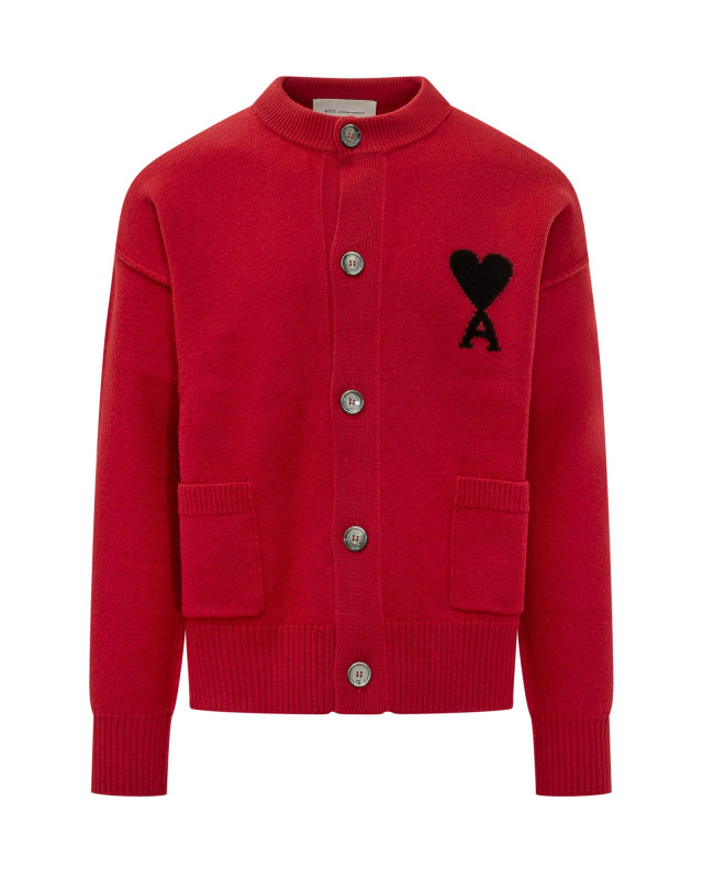 [AMI ALEXANDRE MATTIUSSI] Cardigan FW26 UKC368018 A252