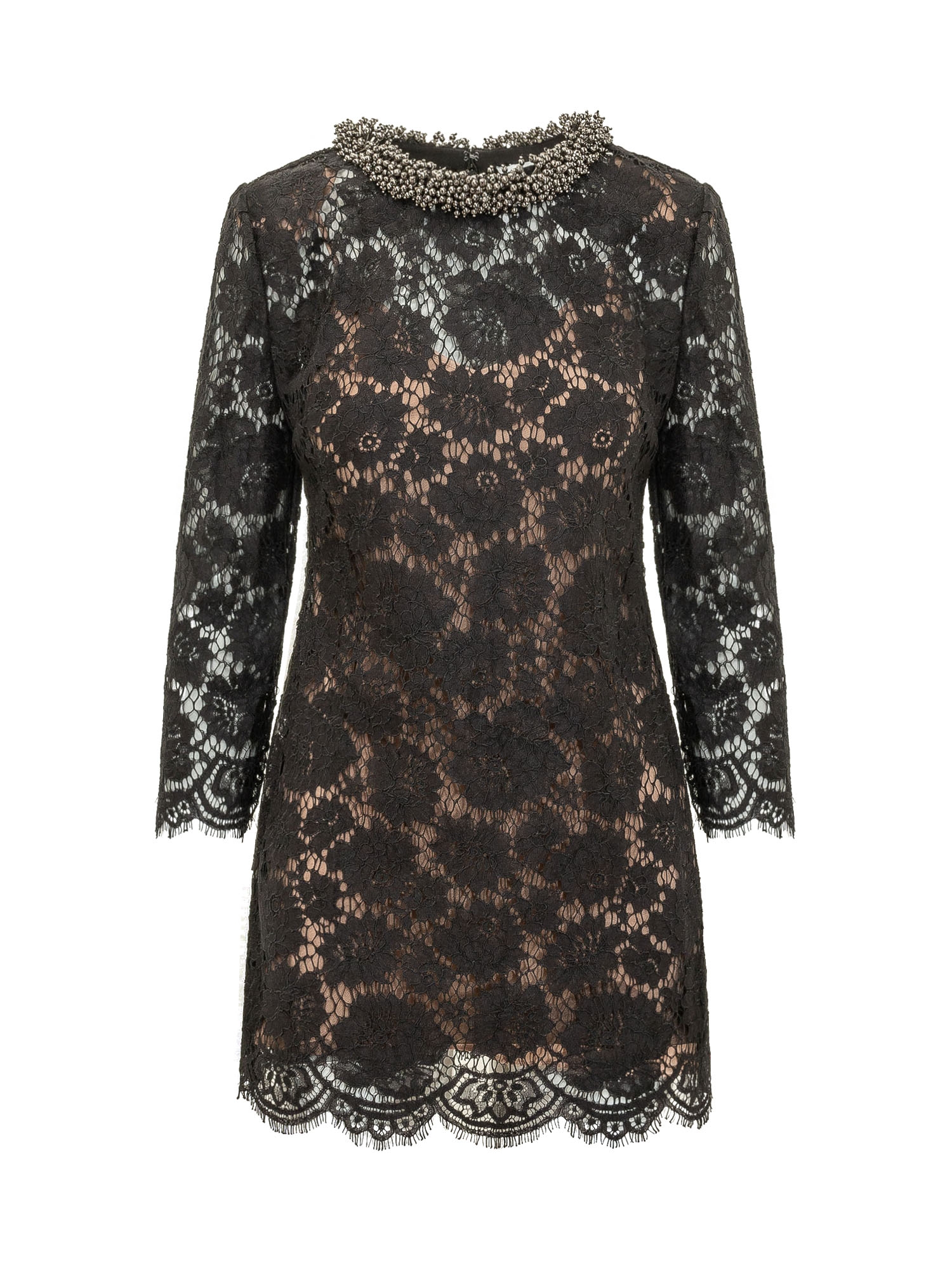 [Self-portrait] Long sleeve dress FW26 AW26045SB BLACK