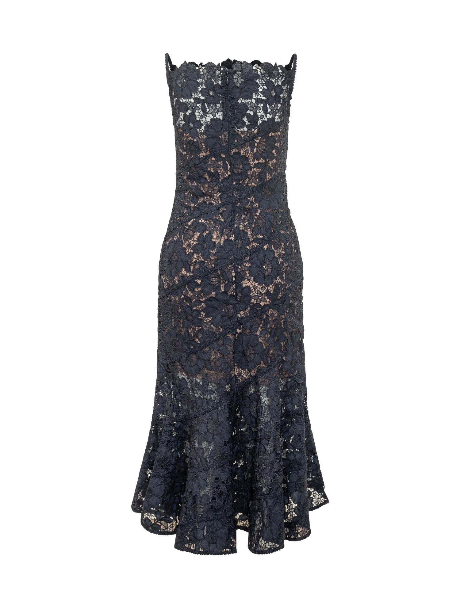 [Self-portrait] Sleeveless dress FW26 AW26043MN NAVY