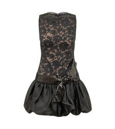[Self-portrait] Sleeveless dress FW26 AW26013SB BLACK