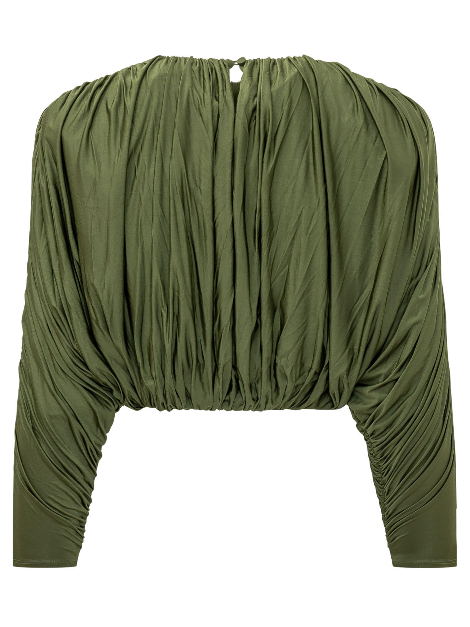 [Self-portrait] Blouse FW26 AW26009TAG GREEN