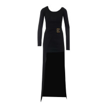 [ELISABETTA FRANCHI] Long sleeve dress FW26 ABR3567E2110