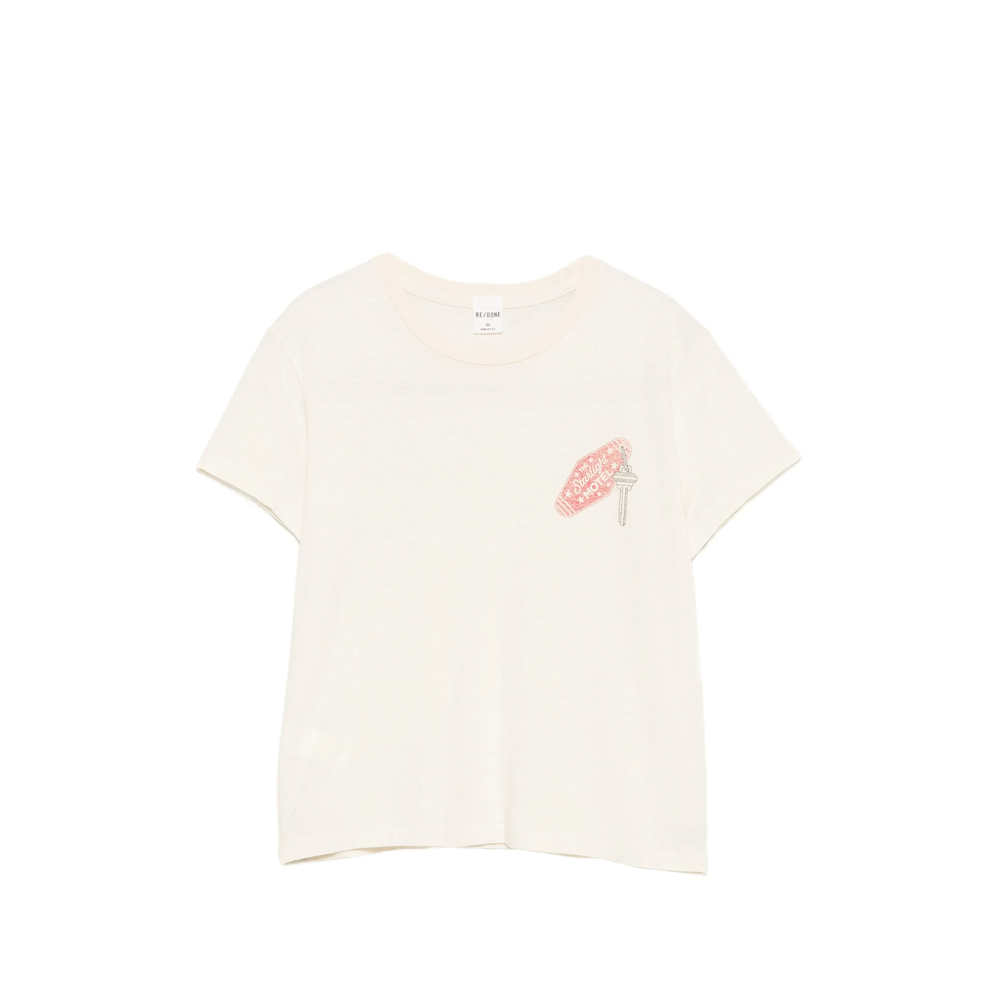 [Re/Done] T-shirts Short Sleeve FW26 024-02WBXT008  VIWHI