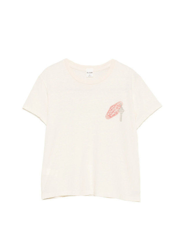 [Re/Done] T-shirts Short Sleeve FW26 024-02WBXT008  VIWHI