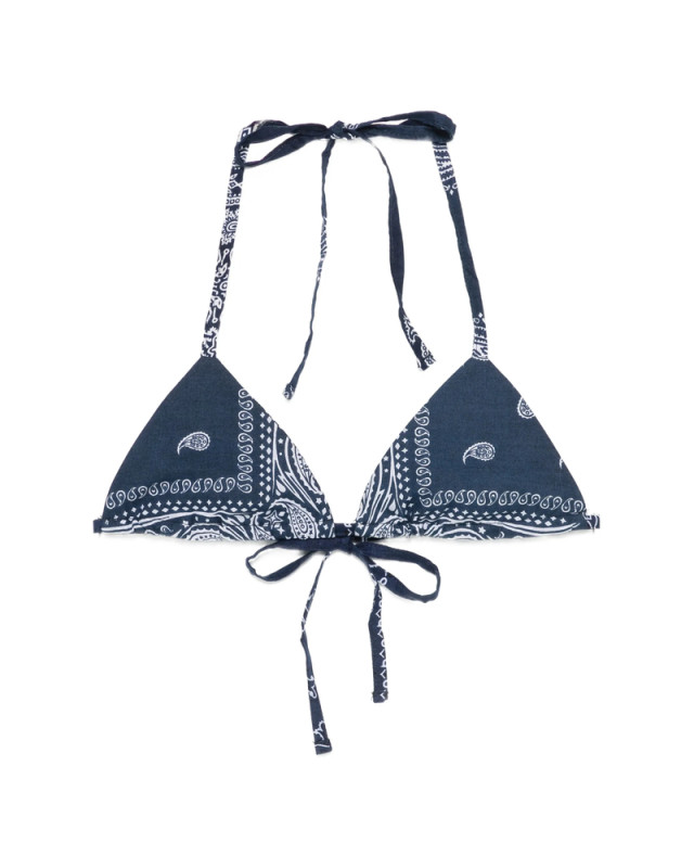 [Re/Done] Bikini FW26 120-01WTRITOP  NAVY