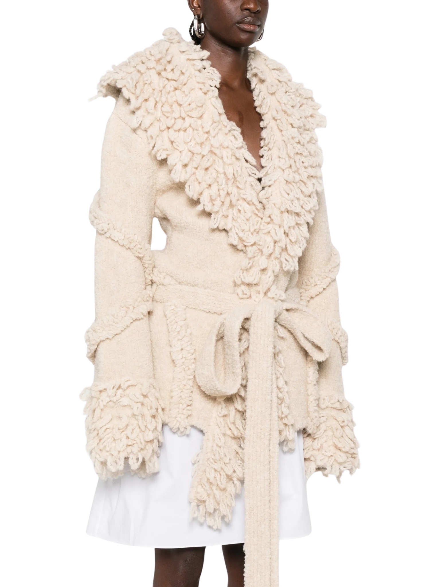 [The Attico] Cardigan FW26 261WCB00131 KWW009AA