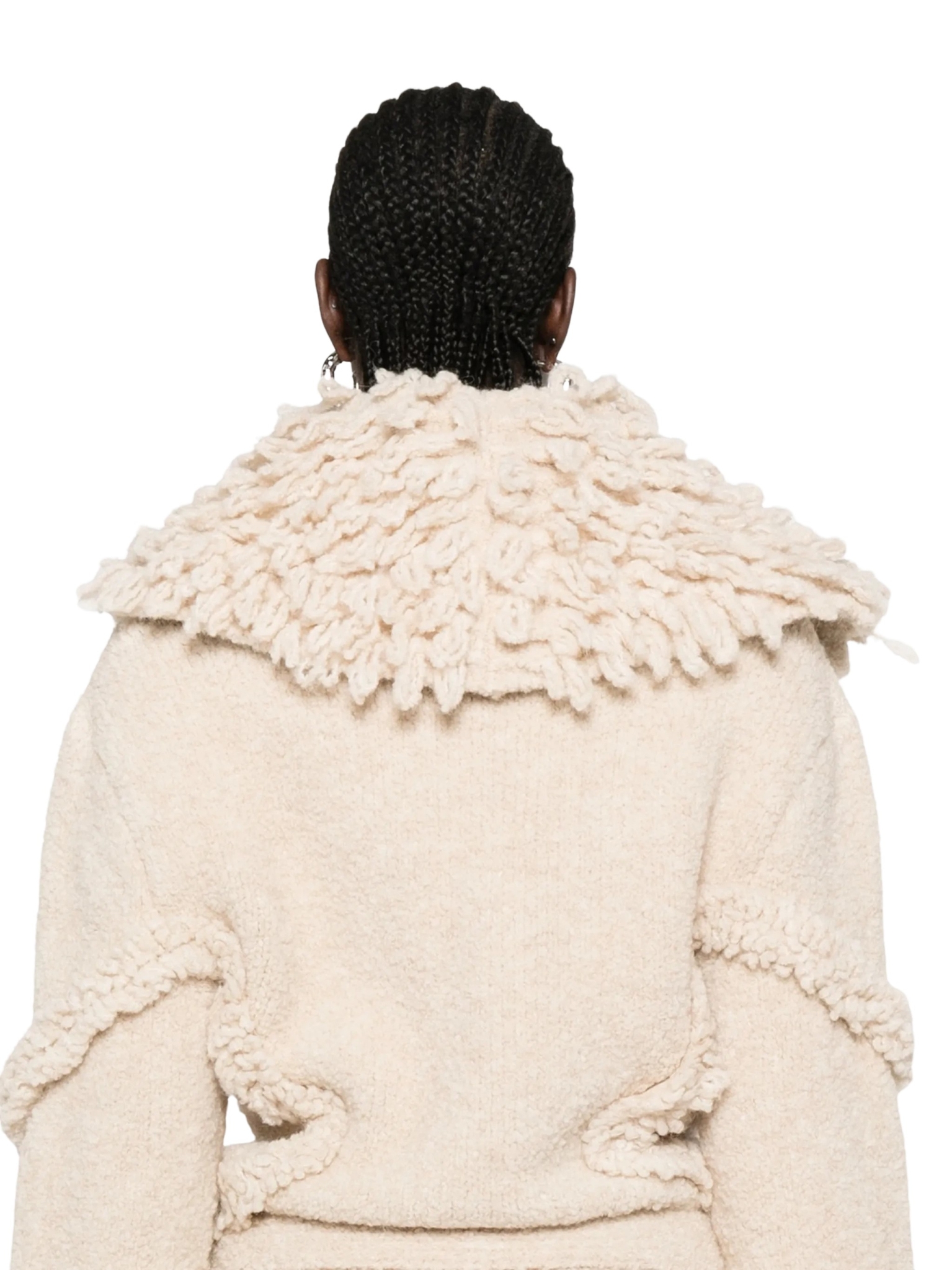 [The Attico] Cardigan FW26 261WCB00131 KWW009AA