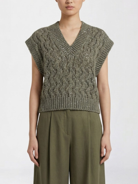 [Brunello Cucinelli] Knitwear SS26 MEA371112 C9125