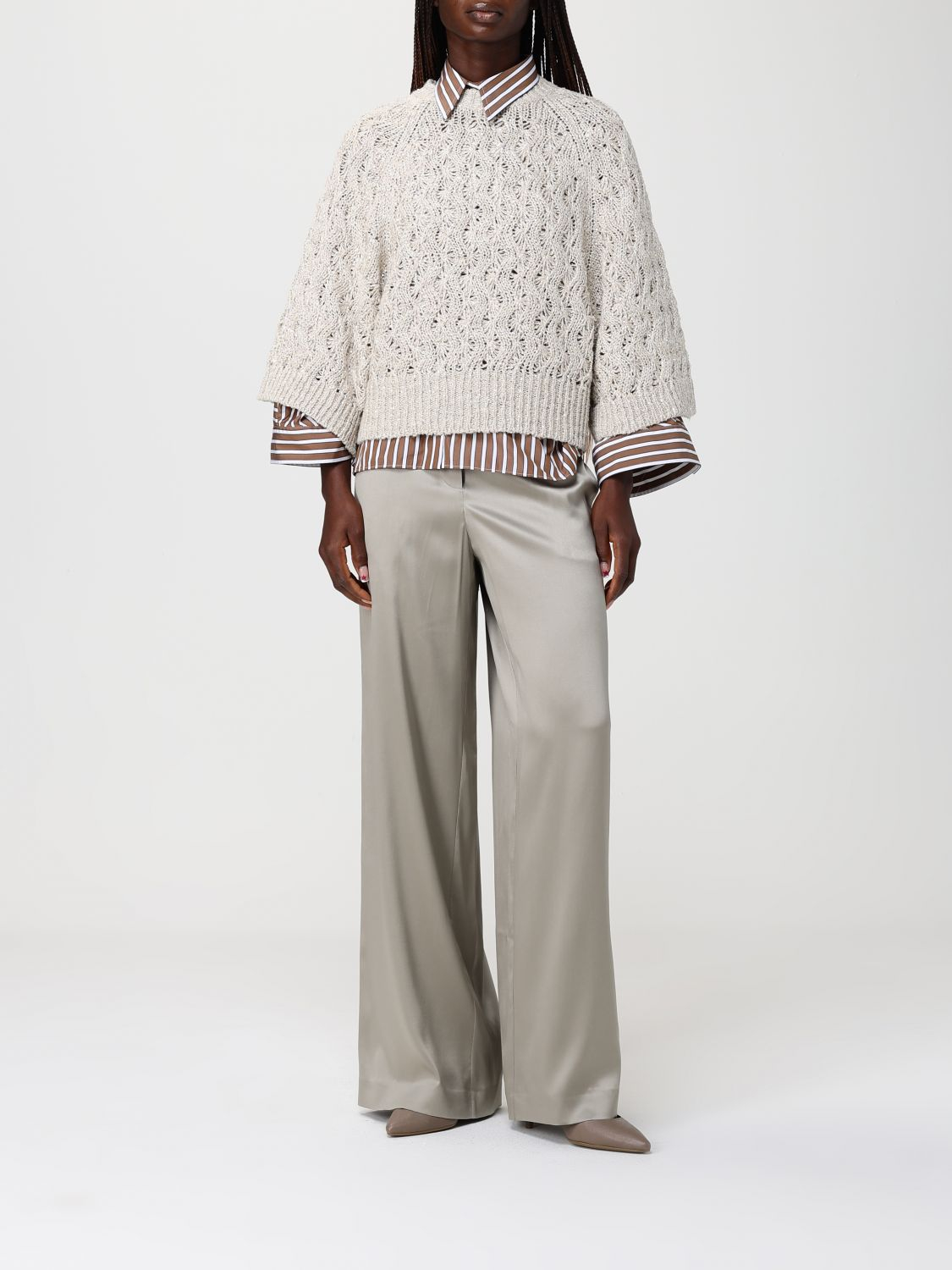 [Brunello Cucinelli] Knitwear SS26 MEA371100 CLY85