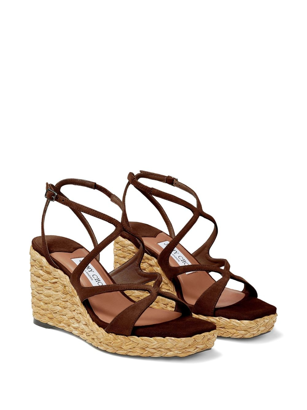[Jimmy Choo] Sandals FW26 AYLA85CUGCOFFEE