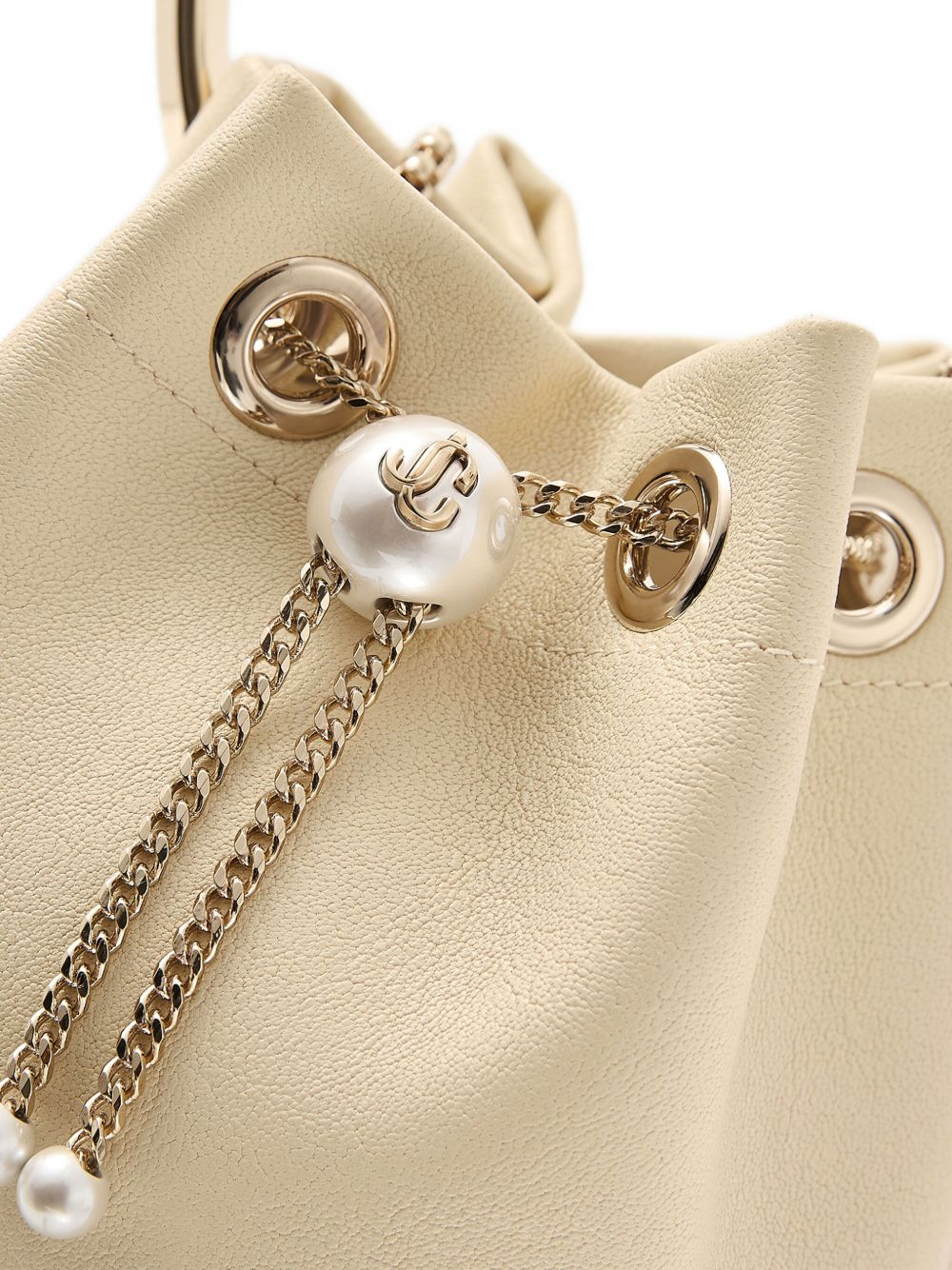 [Jimmy Choo] Tote bag FW26 BONBONTYTBUTTERMILKG