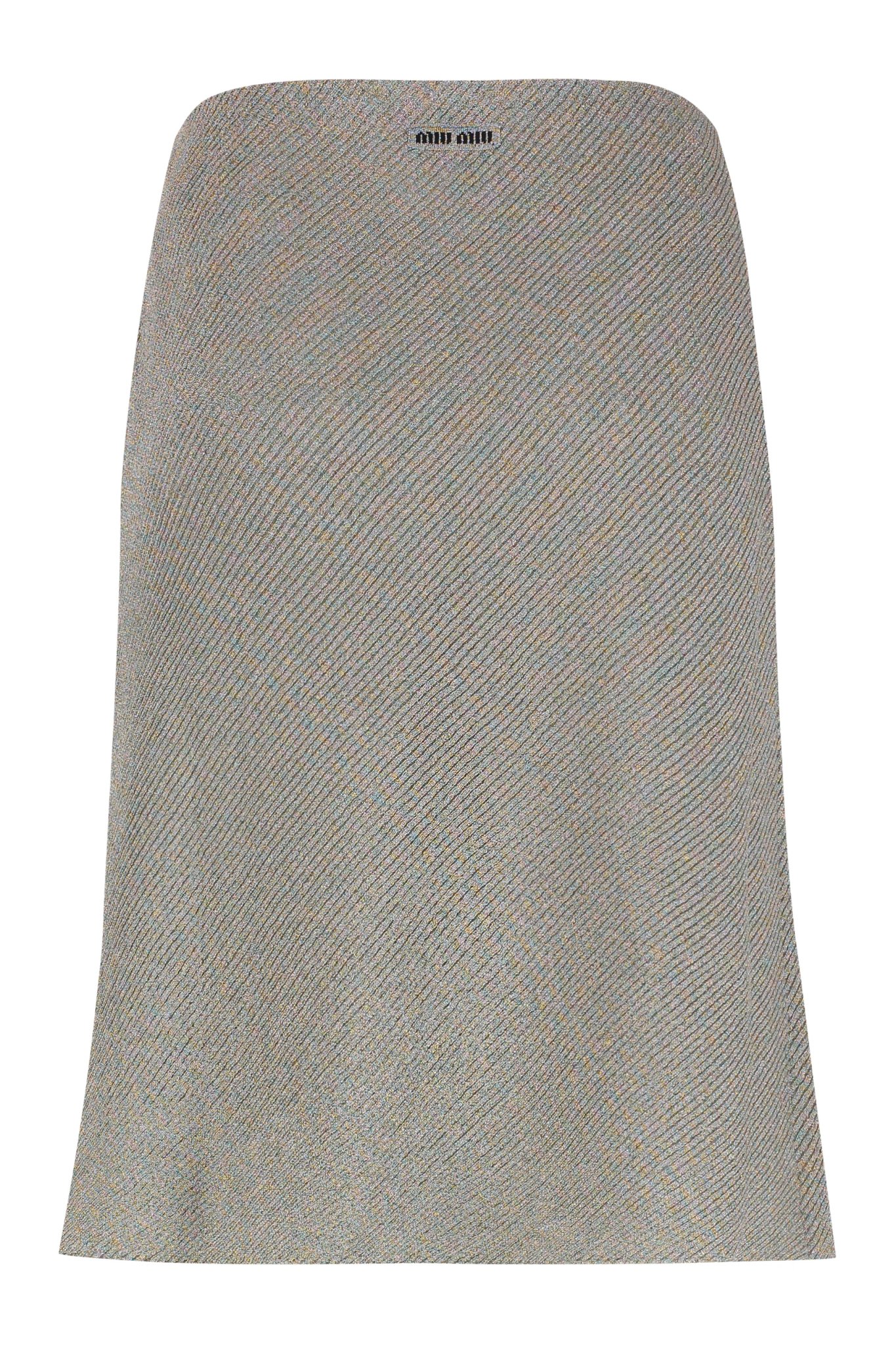 [Miu Miu] Midi skirt FW25 MMG558SOOO176W_F0A43