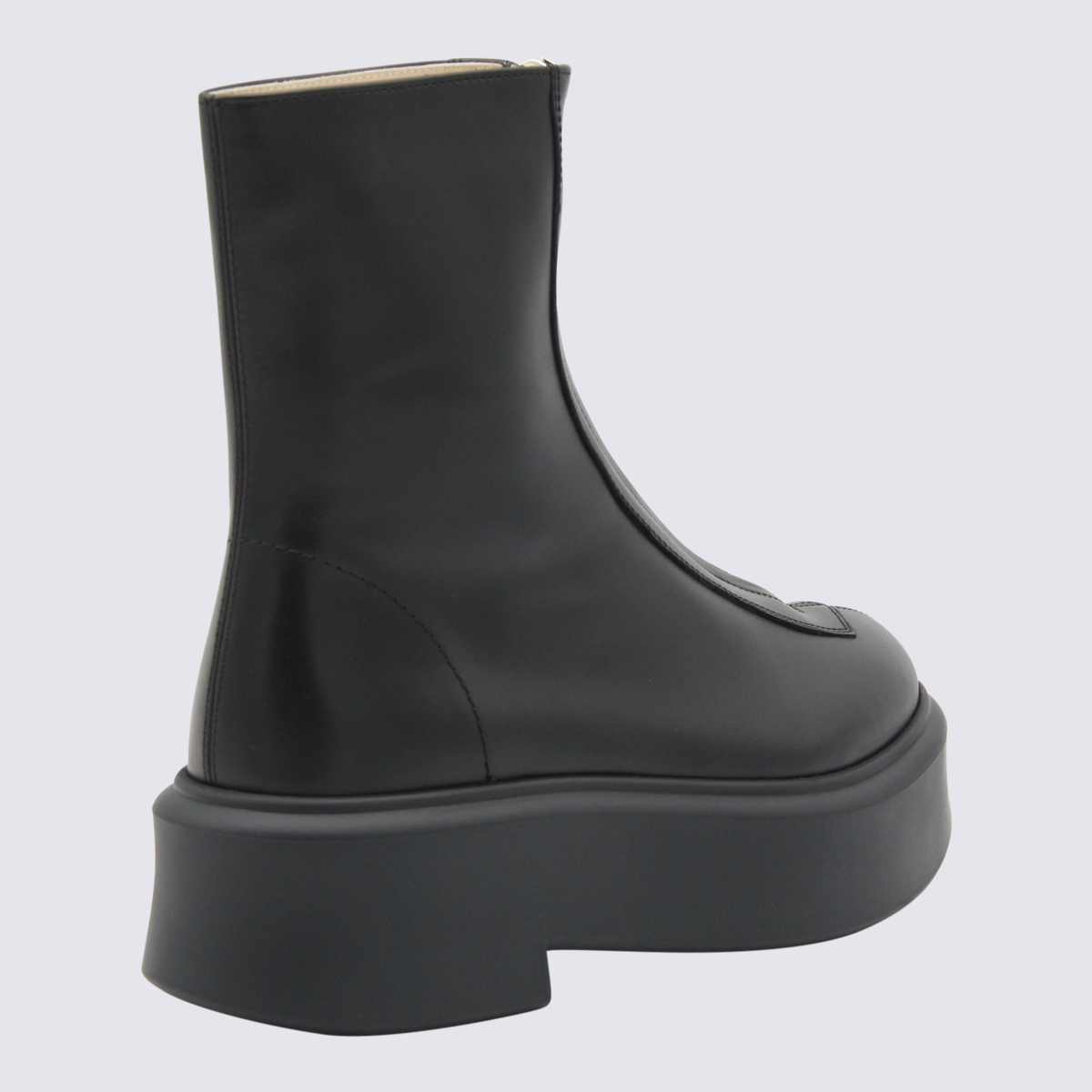[THE ROW] Ankle Boots FW26 F1144L64RBLK