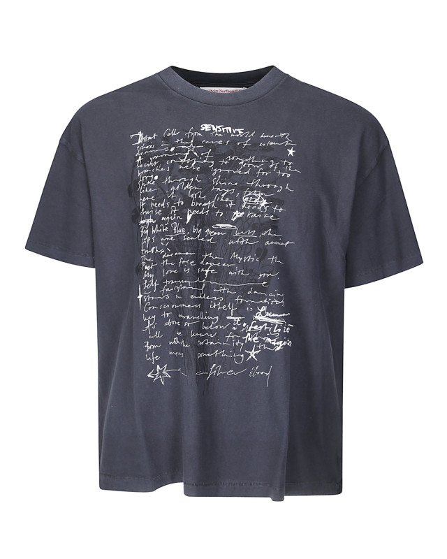 [Stockholm Surfboard Club] T-shirts Short Sleeve FW26 U1000332WB1 WASHEDBLACK