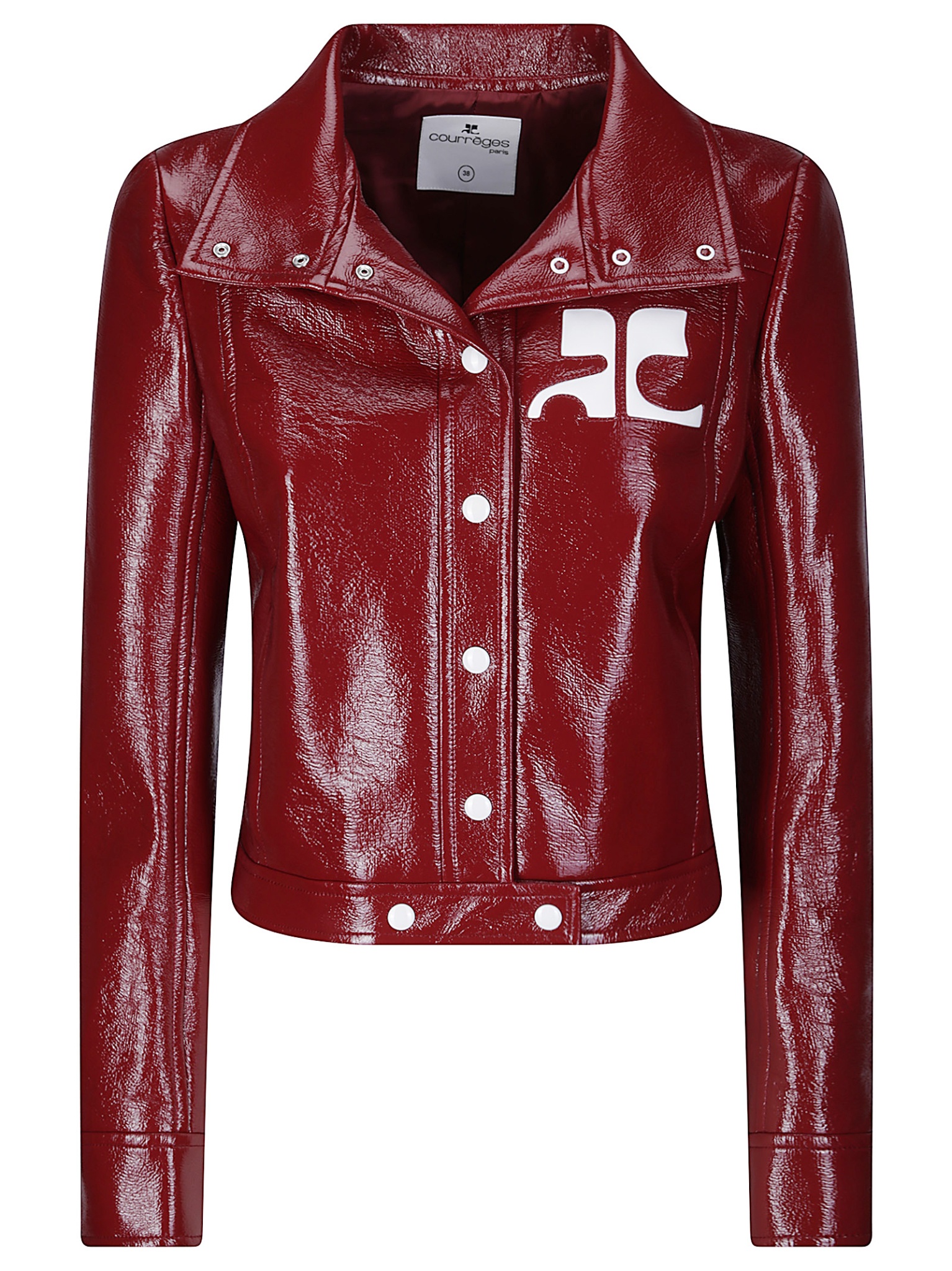 [Courreges] Leather Jacket FW26 PERCBL005VY0014 4034