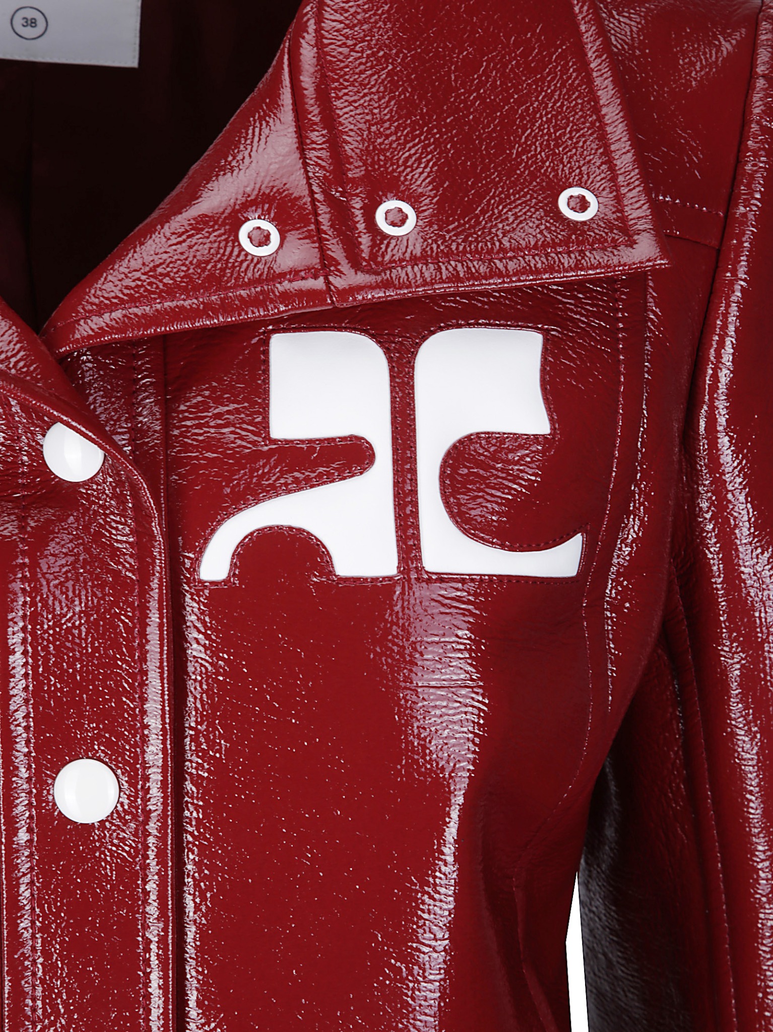 [Courreges] Leather Jacket FW26 PERCBL005VY0014 4034