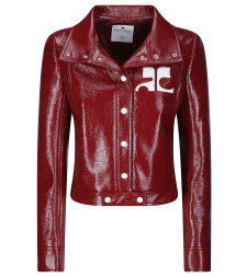 [Courreges] Leather Jacket FW26 PERCBL005VY0014 4034